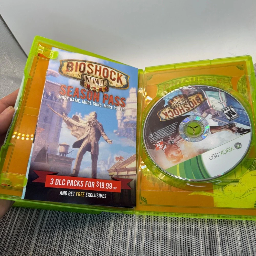 Skyrim & BioShock Infinite Xbox 360 2-Game Bundle Platinum Hits Bethesda Games